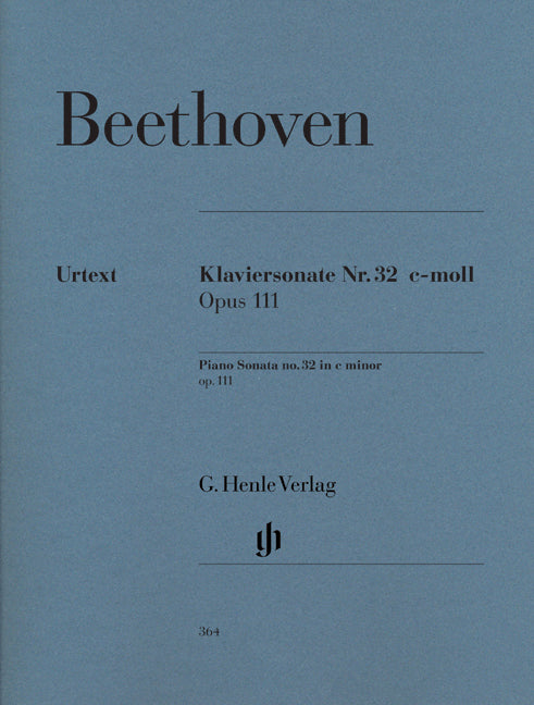 Sonate pour piano n° 32 ut mineur op. 111