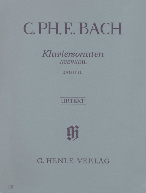 Sonates pour Oeuvres choisies volume III