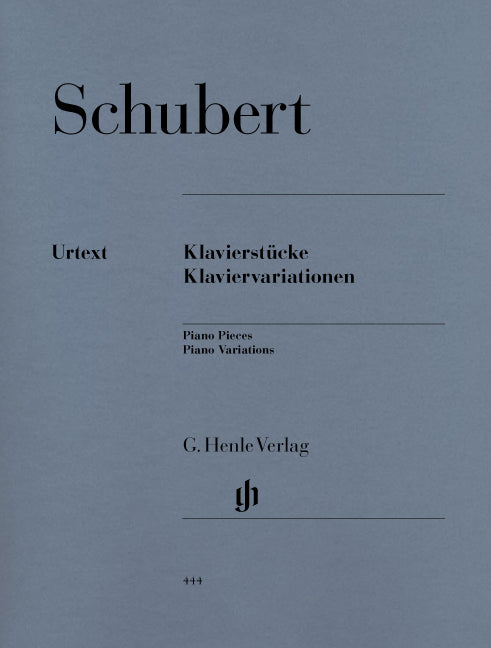 Pièces pour piano et Variations pour piano