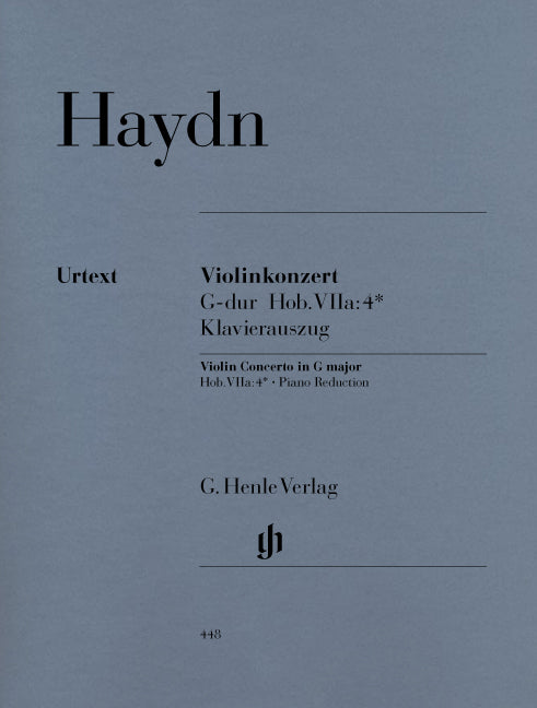 Concerto pour violon Sol majeur Hob. VIIa:4