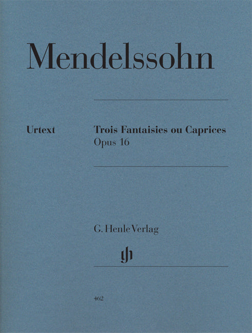 Trois Fantaisies ou Caprices op. 16