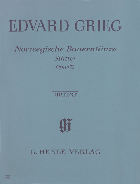 Danses paysannes norvégiennes op. 72 (Slåtter)