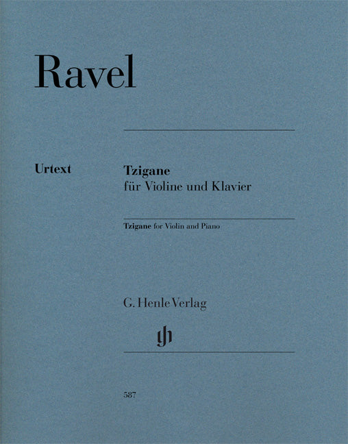 Tzigane pour violon et piano