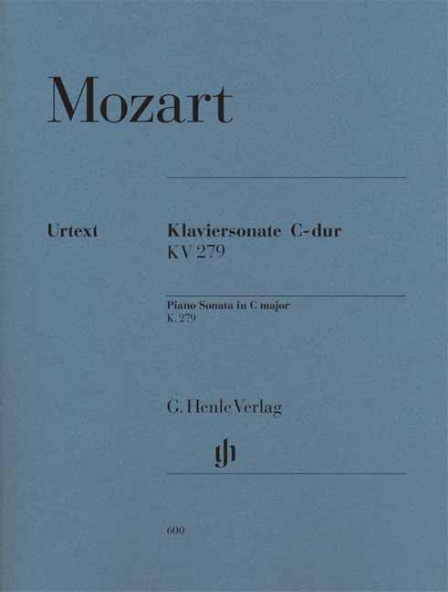 Sonate pour piano Ut majeur K. 279 (189d)