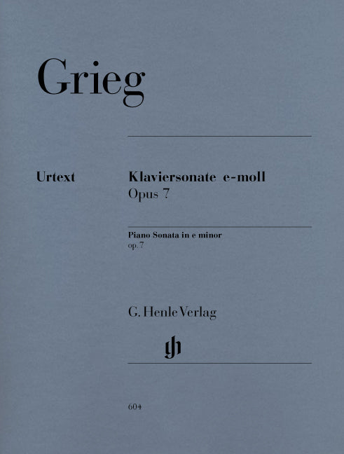 Sonate pour piano mi mineur op. 7