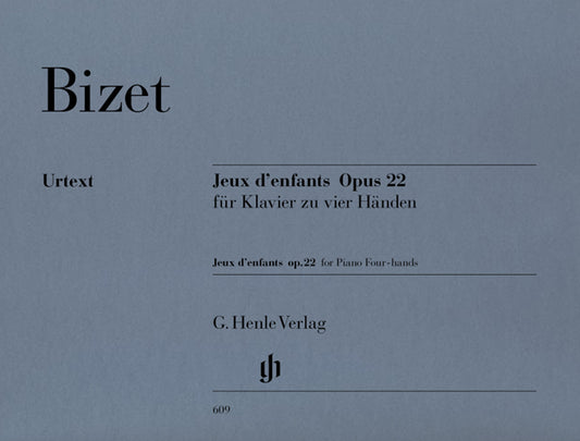 Jeux d'enfants op. 22 pour piano à quatre mains