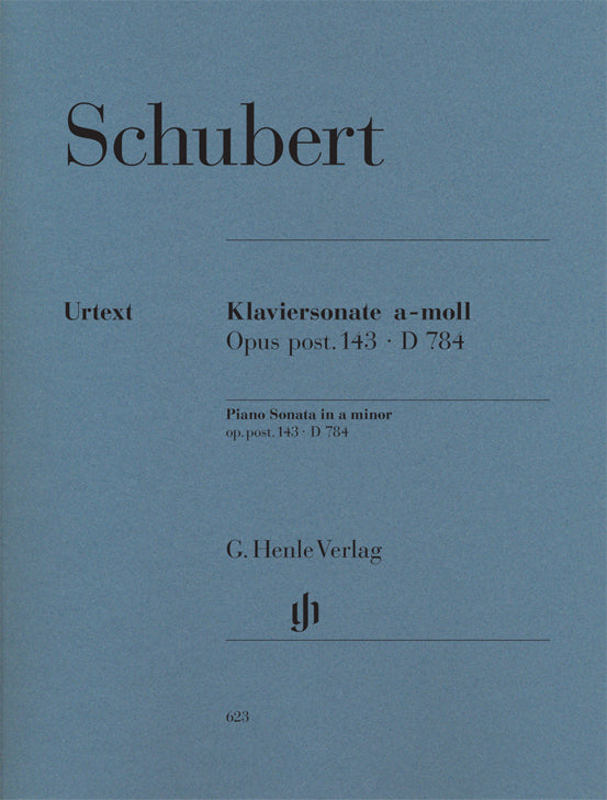Sonate pour piano la mineur op. post. 143 D 784