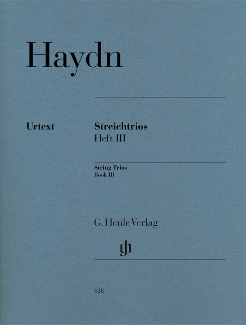 Trios à cordes, volume III (attributed to Haydn)