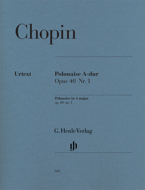 Polonaise La majeur op. 40,1