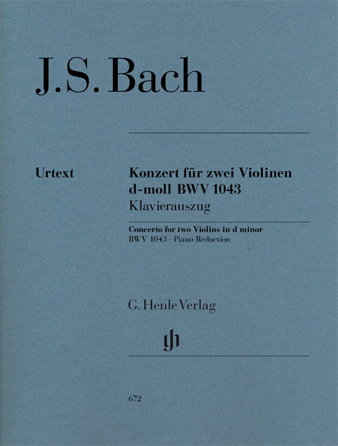 Concerto pour 2 violons ré mineur BWV 1043