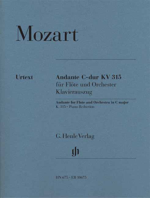 Andante pour flûte et orchestre Ut majeur K. 315