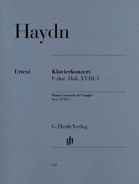 Concerto pour piano (clavecin) et orchestre F majeur Hob. XVIII:3