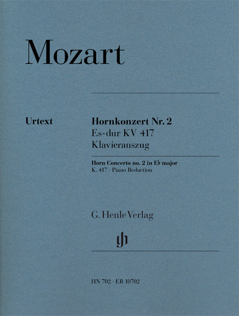 Concerto pour cor n° 2 Mi bémol majeur K. 417