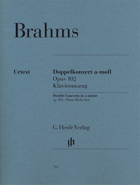Double Concerto la mineur op.102