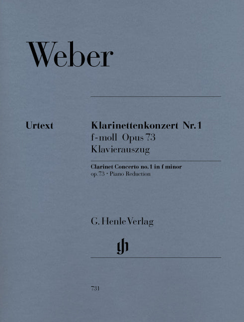 Concerto pour clarinette n° 1 fa mineur op. 73