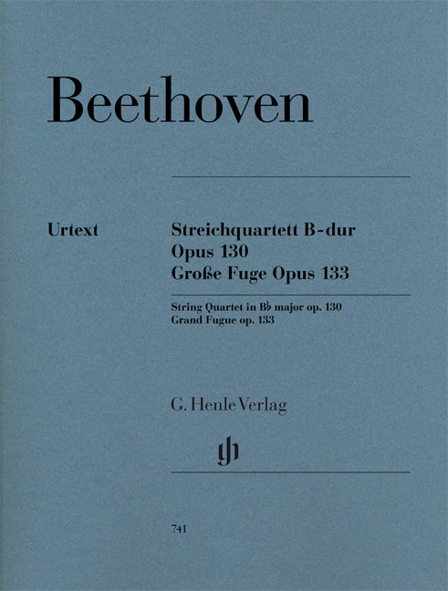 Quatuor à cordes Si bémol majeur op. 130 et Great fugue op. 133