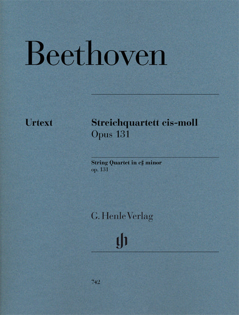 Quatuor à cordes en c dièse mineur op. 131