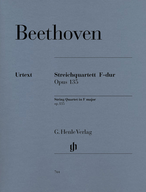 Quatuor à cordes Fa majeur op. 135