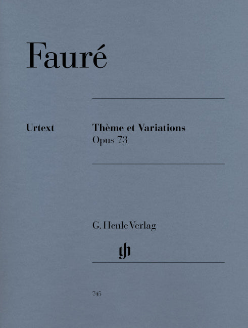 Thème et variations op. 73