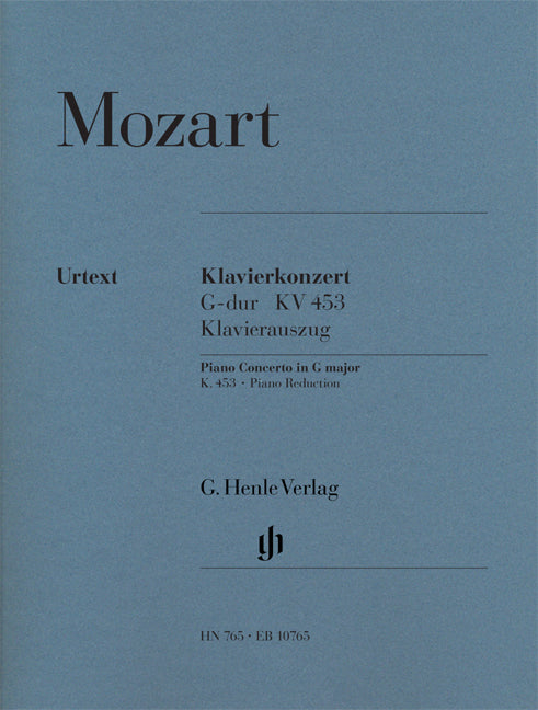 Concerto pour piano n° 23 Sol majeur K. 453