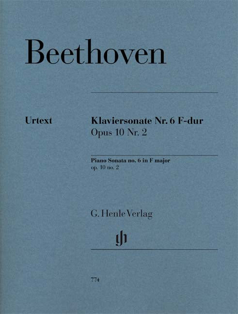 Sonate pour piano n° 6 Fa majeur op. 10,2