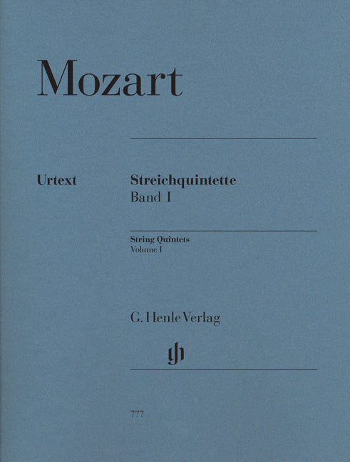 Quintette à cordes volume I