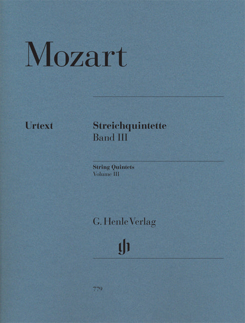 Quintette à cordes volume III
