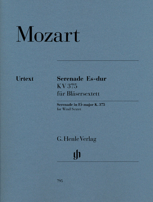 Serenade Mi bémol majeur K. 375