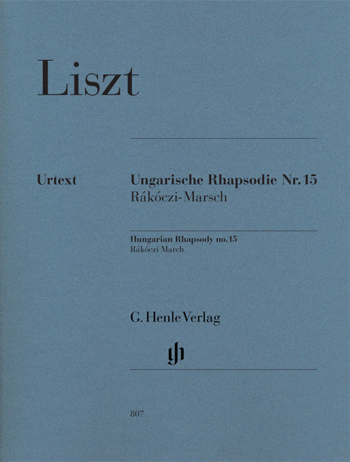 Rhapsody hongroise n° 15 – Rákóczy Marche