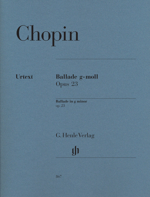 Ballade sol mineur op. 23