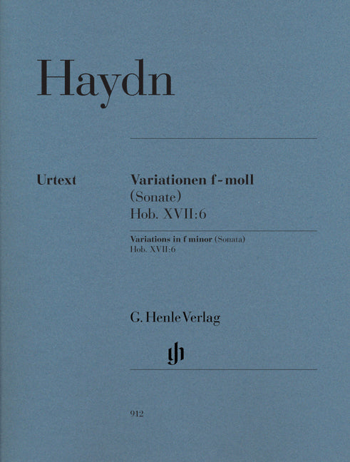Variations fa mineur (Sonate) Hob. XVII:6