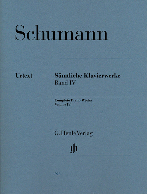 Œuvres complêtes pour piano volume IV