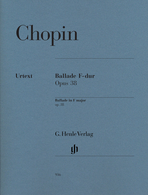 Ballade Fa majeur op. 38
