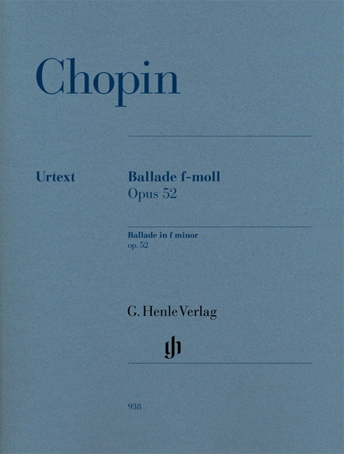 Ballade fa mineur op. 52