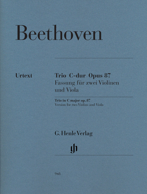 Trio Ut majeur op. 87