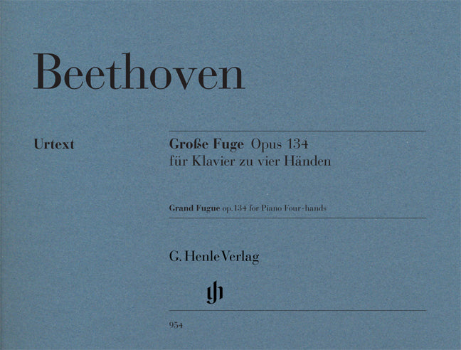 Grande fugue pour piano à quatre mains op. 134