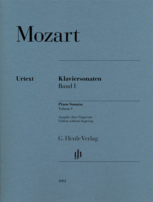 Sonates pour piano, volume I