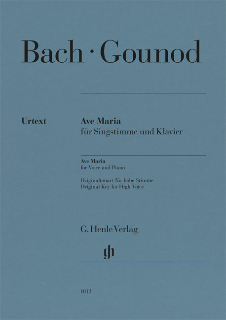 Ave Maria pour voix et piano