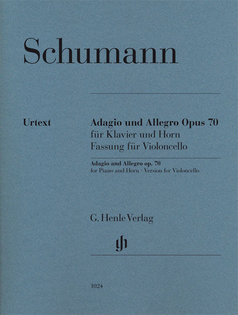 Adagio et Allegro op. 70 pour piano et cor