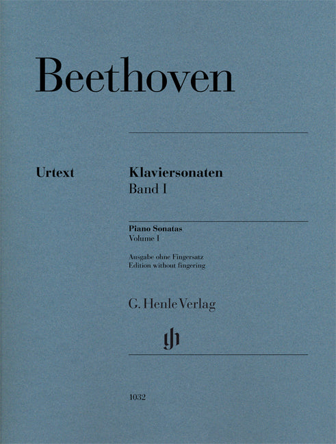 Sonates pour piano, volume I