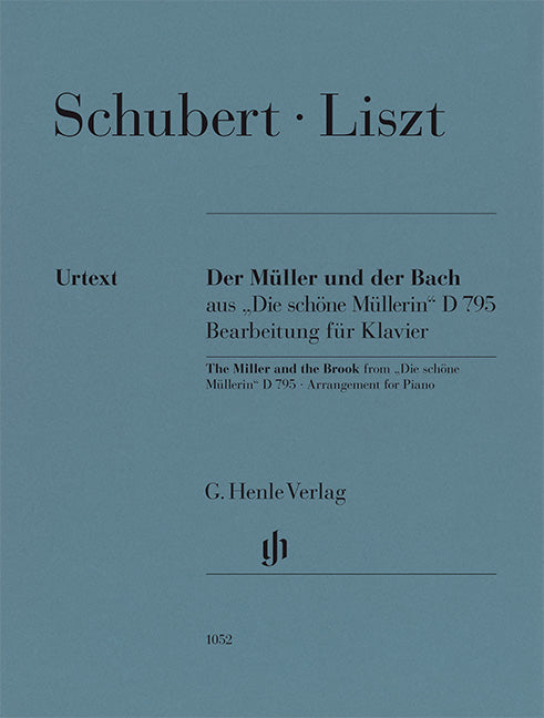 Le meunier et le ruisseau de «Die schöne Müllerin» D 795