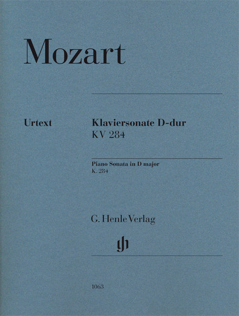 Sonate pour piano Ré majeur K. 284