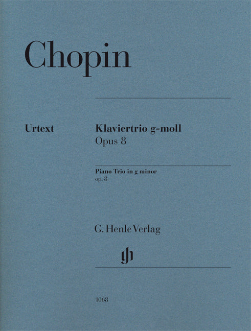 Trio avec piano sol mineur op. 8