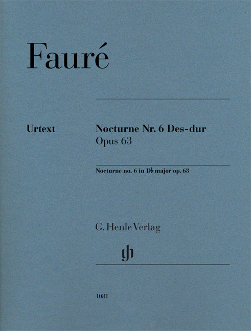 Nocturne n° 6 Ré bémol majeur op. 63
