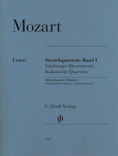 Quatuors à cordes volume 1