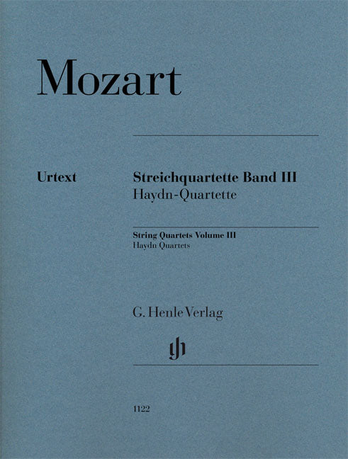 Quatuors à cordes volume III
