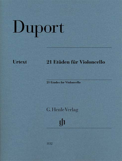 21 Etudes pour violoncelle