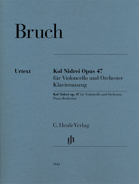 Kol Nidrei Opus 47 pour violoncelle et orchestre