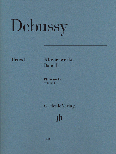 Œuvres pour piano volume I