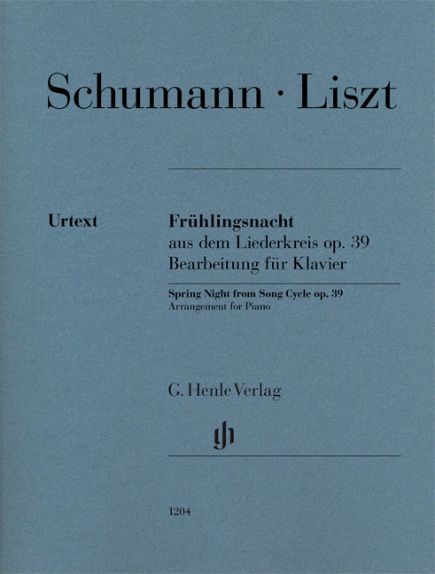 Frühlingsnacht du Liederkreis